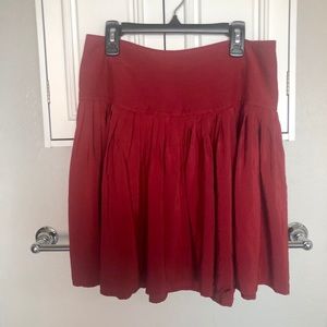 Ann Taylor Loft maroon skirt